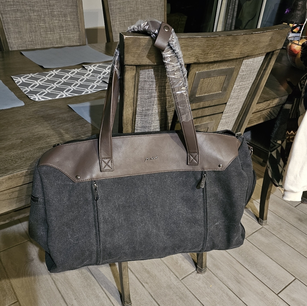 Canvas duffle bag , brand new